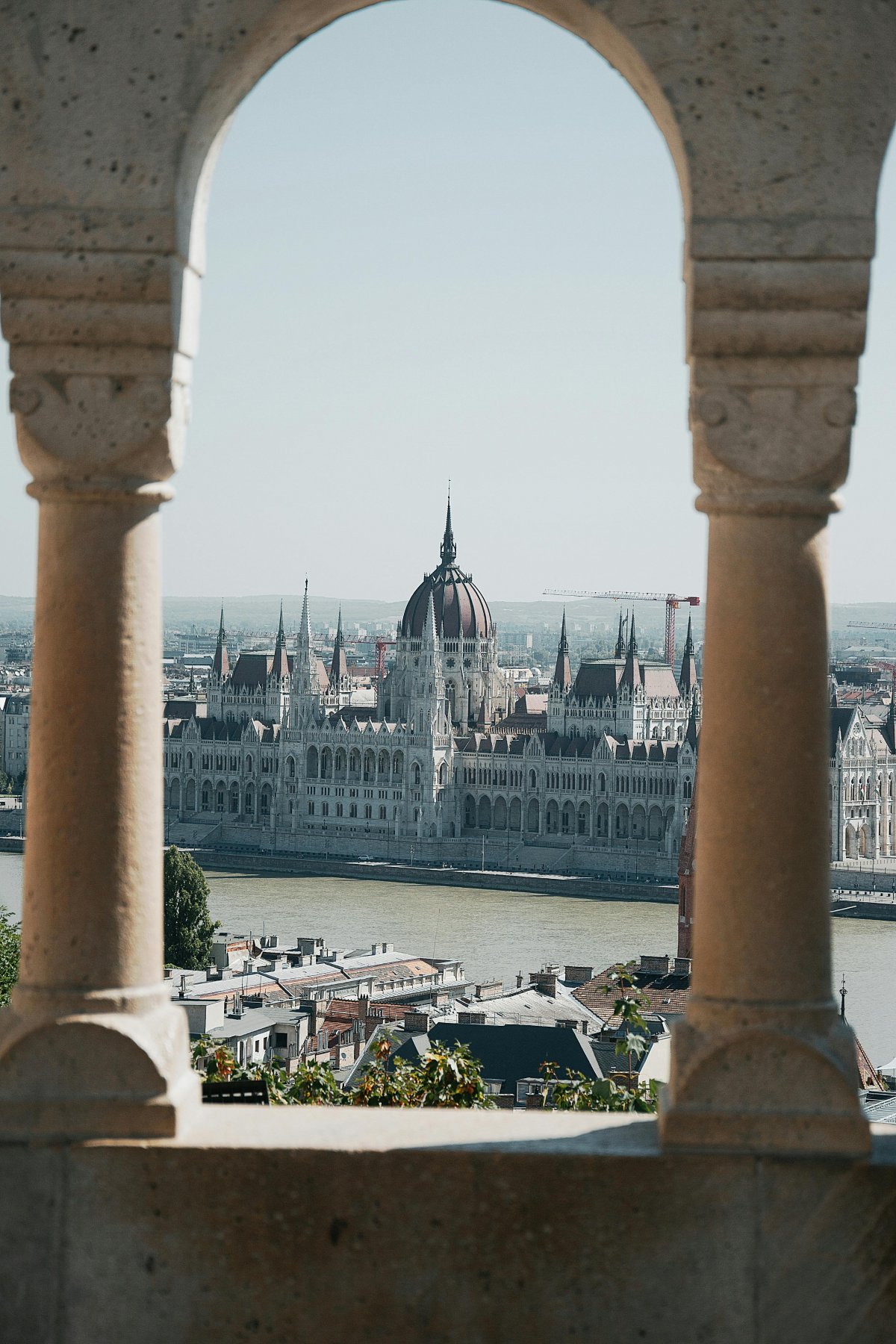 Timeless Architecture Under Clear Skies